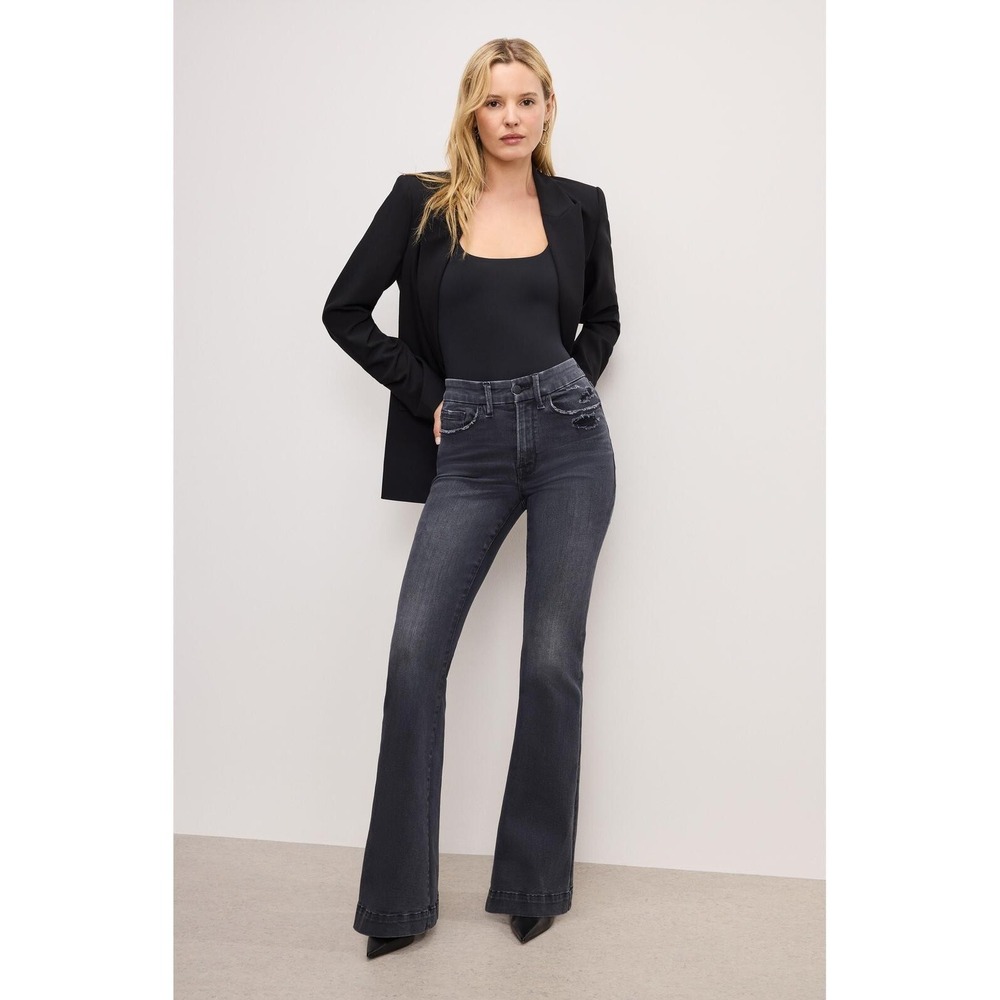 Good American NWT Always Fits Good Legs Flare - Size 20-26 Plus - MSRP $179